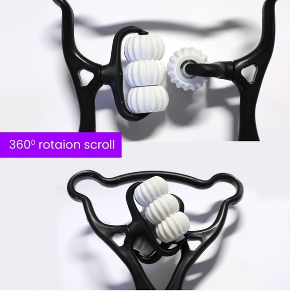 Handheld Neck Massager with 6 Balls Massage Point - Picture 3 of 4